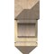 Ekena Millwork Legacy Arts and Crafts Rough Sawn Bracket w/ Offset Brace, Douglas Fir, 8"W x 18"D x 18"H BKT0806X18X18LEC03RDF - alternate 2